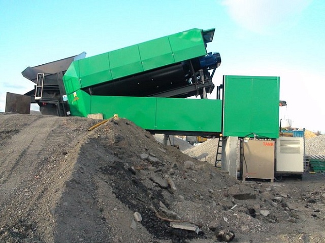 Рециклер асфальтобетона на автомобиле VEB5000